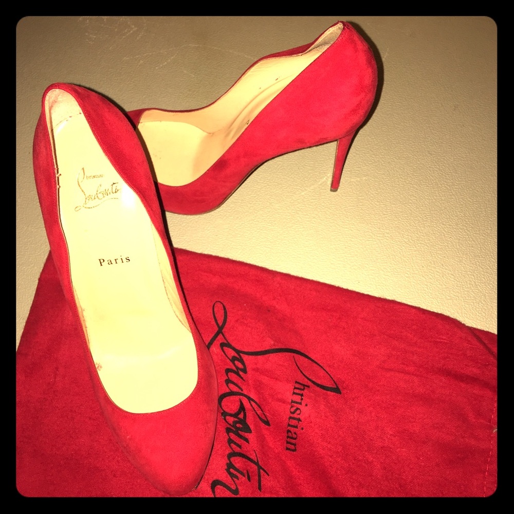 Red Christian Louboutins